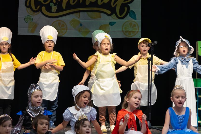 Students perform in musicals